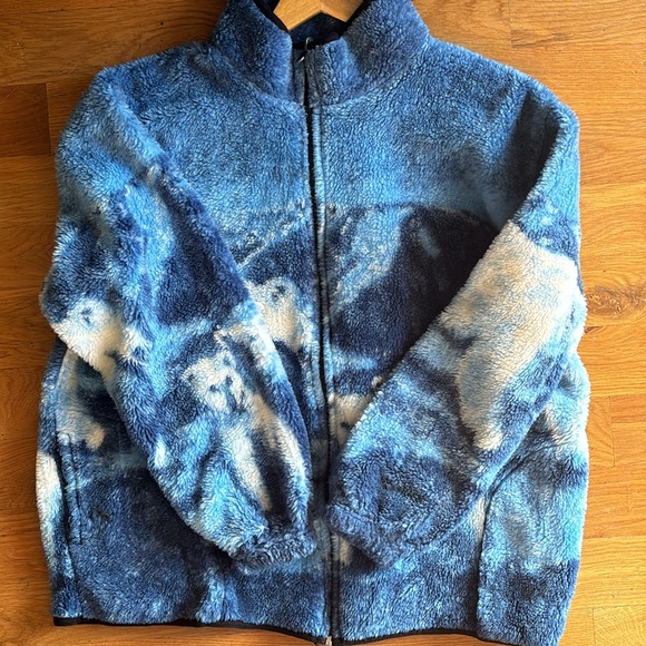 Fleece polar bear family zip up jacket SZ XL - Picture 4 of 7
